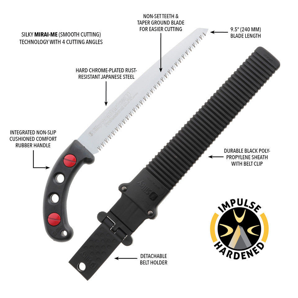 Silky Gomtaro 240mm Fixed Pruning Saw - 102-24