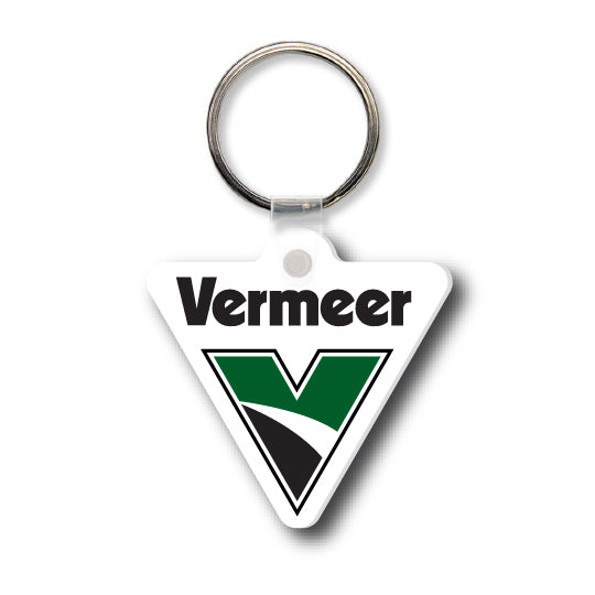 Vermeer Vinyl Logo Keyring