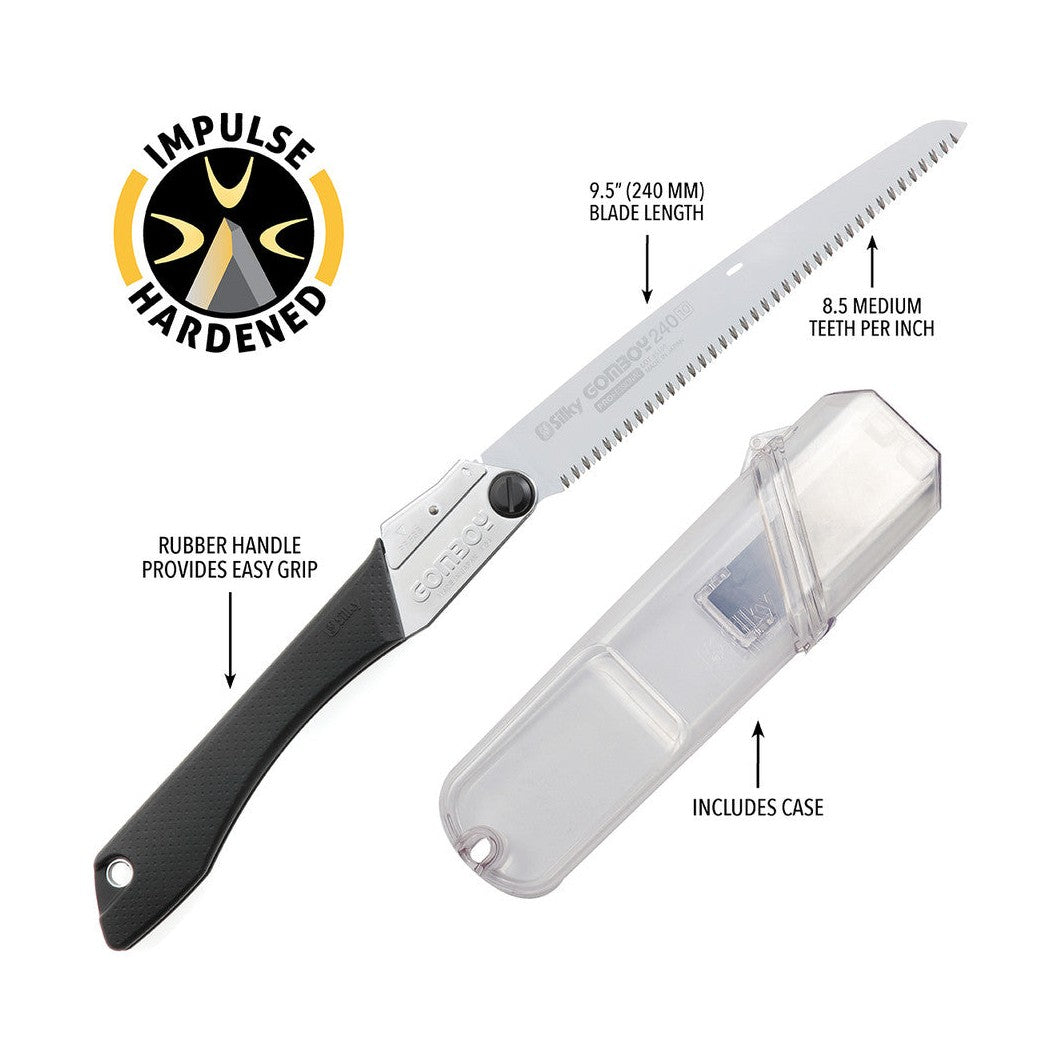 Silky Gomboy 240mm Folding Hand Saw