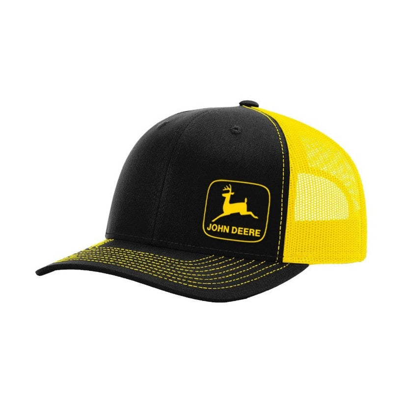 John Deere Yellow Mesh Moline 112 Trucker Cap