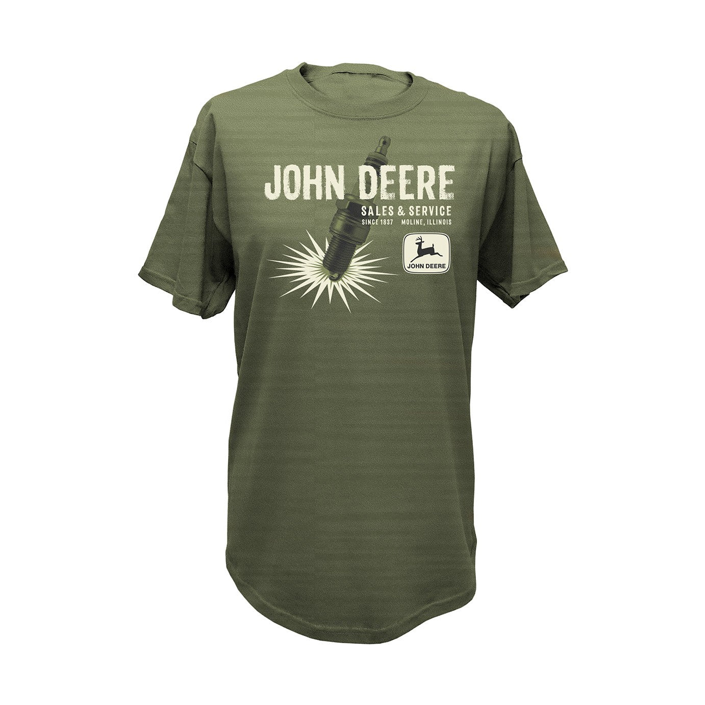 John Deere Men's Spark Plug Tee - RDO Equipment