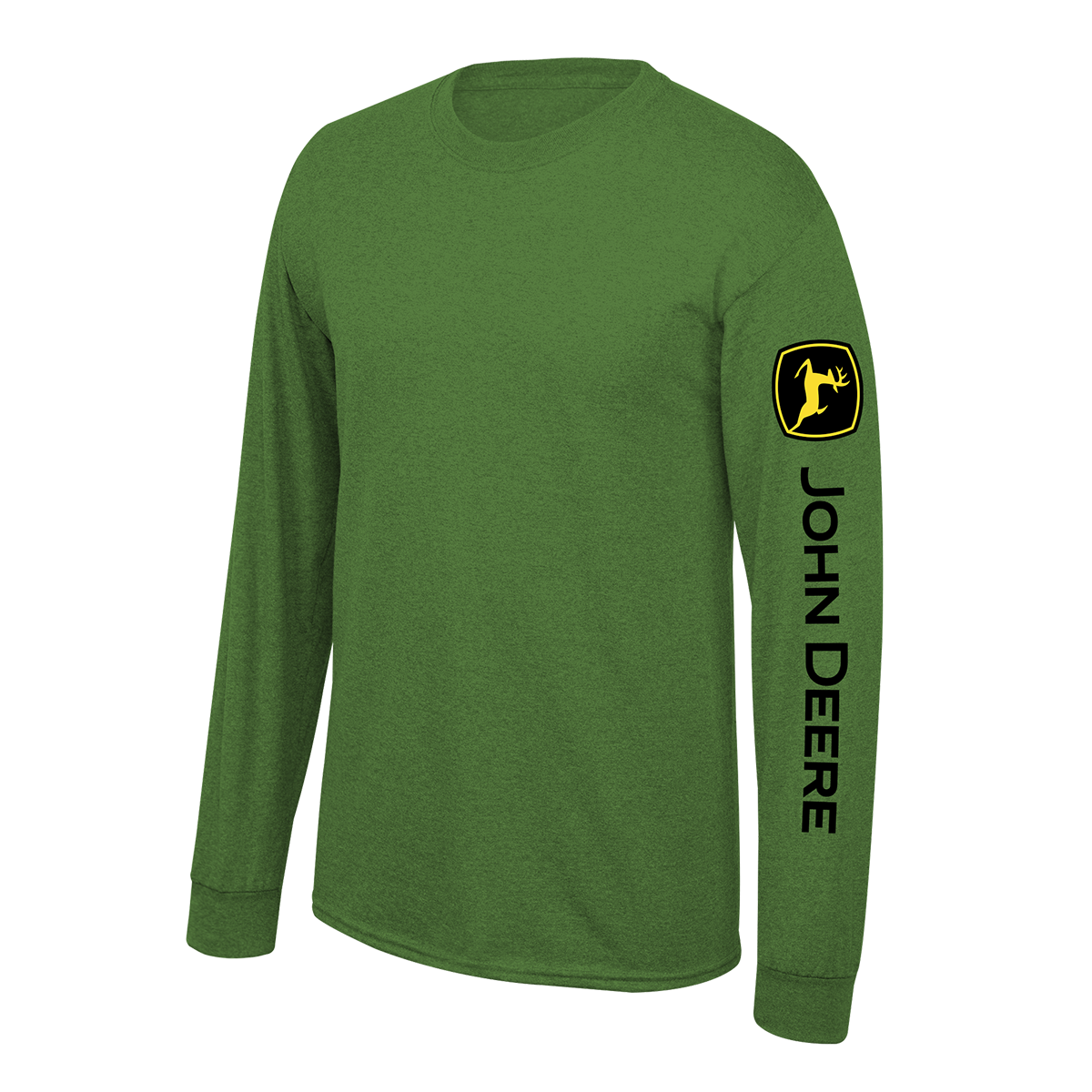 John Deere Men's Green Long Sleeve Construction Tee - RDO Equipment