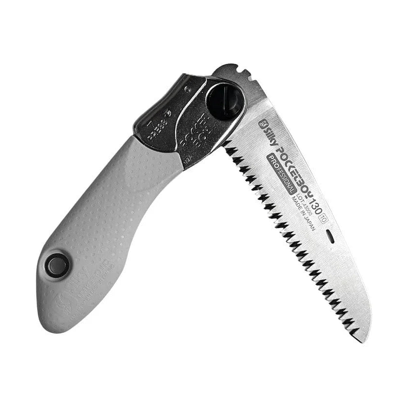 Silky PocketBoy 130mm Medium Tooth Folding Pruning Saw - LIMITED EDITION WHITE