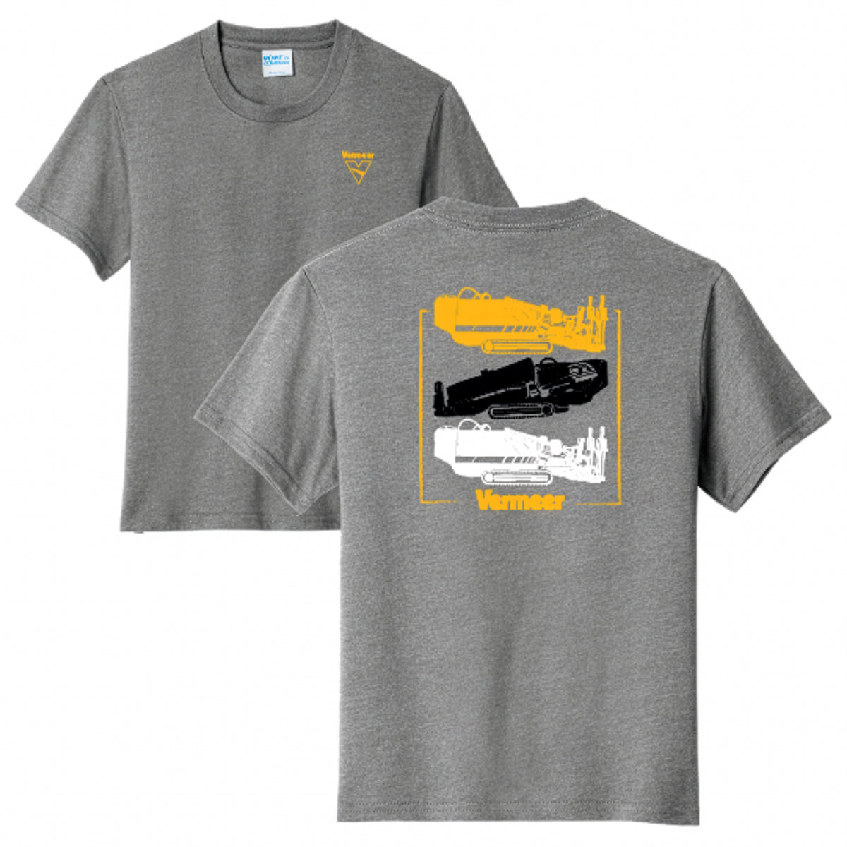 Vermeer Youth Utility Grey Tee