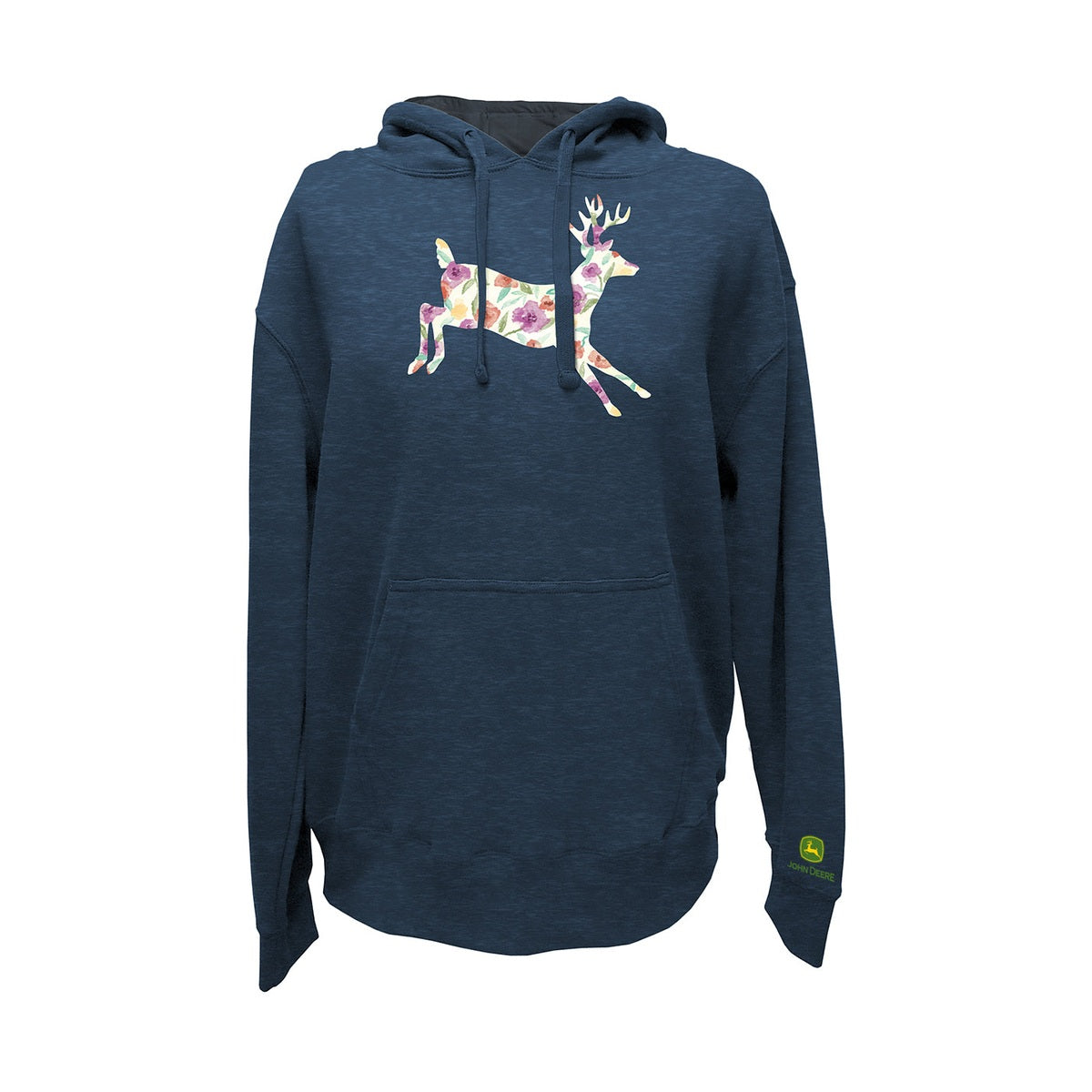John Deere Women's Silhouette Fleece Hoodie - RDO Equipment