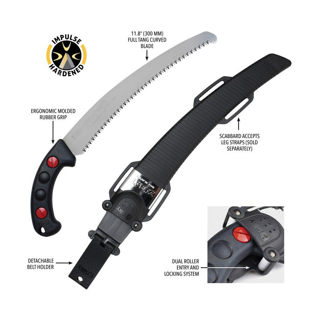 Silky Zubat 300mm Large Tooth Fixed Pruning Saw - 270-30