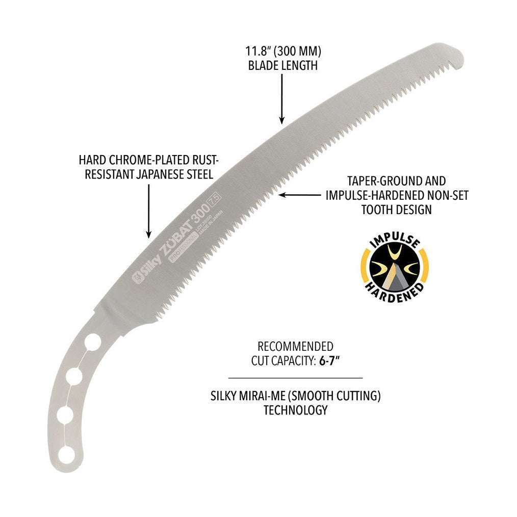 Silky Zubat 300mm Replacement Blade - 271-30