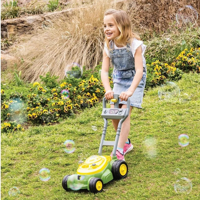 John Deere Bubble 'N' Go Mower Combo Toy