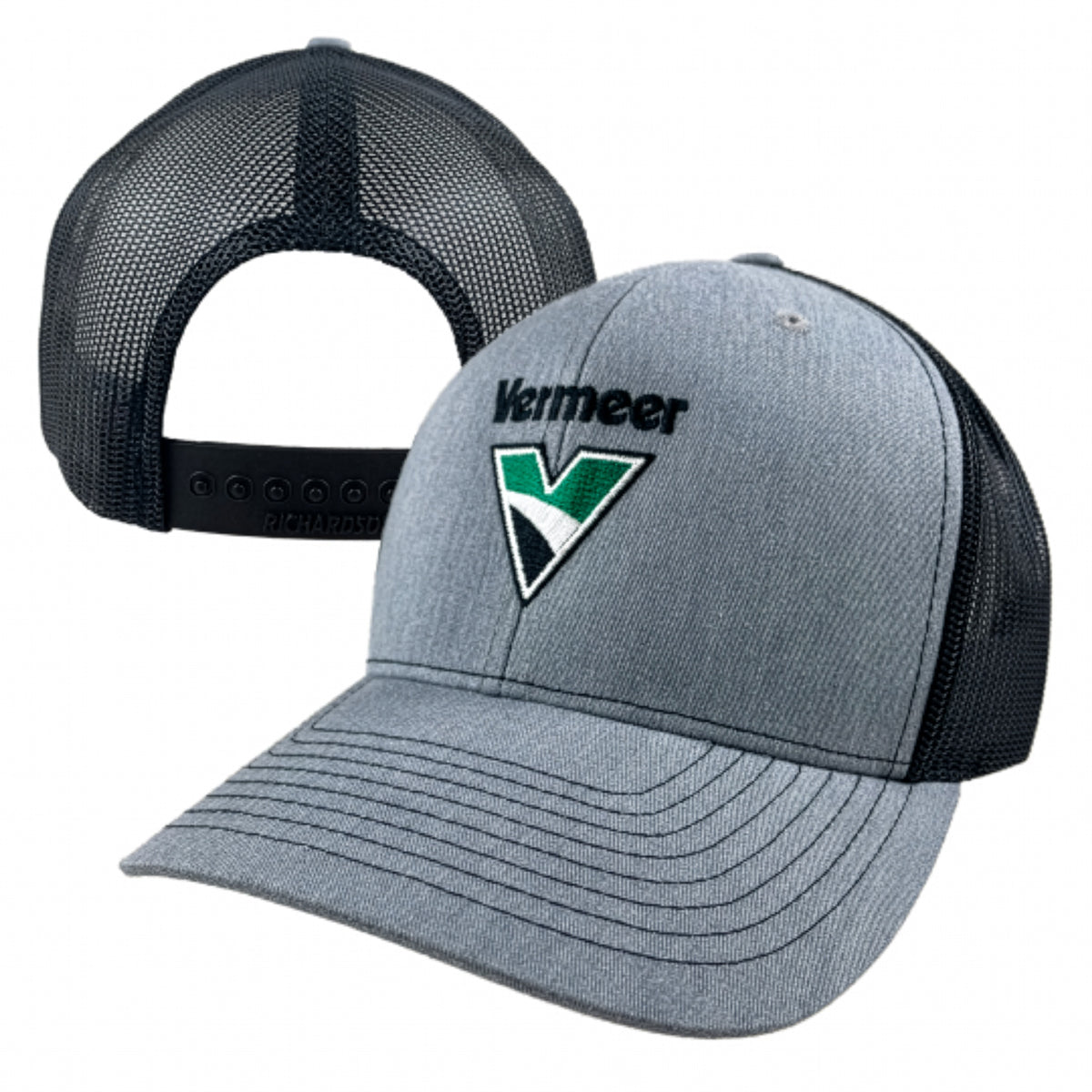 Vermeer Grey & Black Richardson Trucker Cap