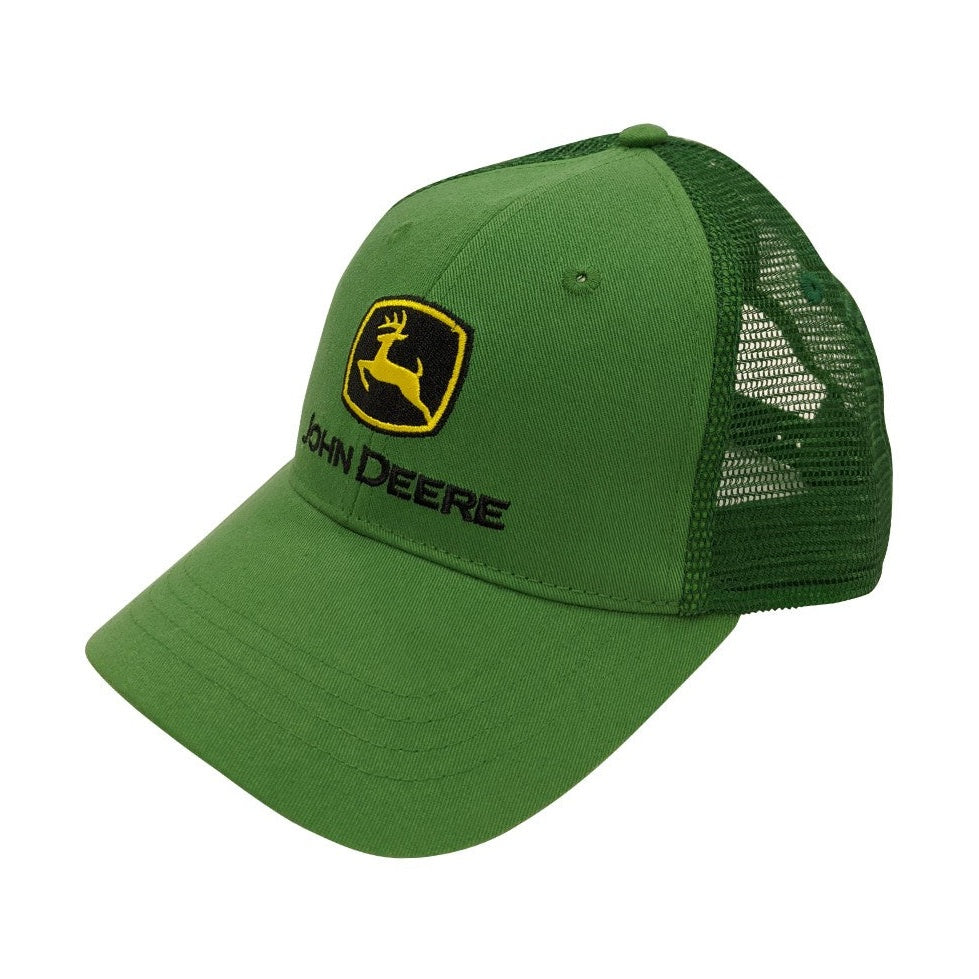 John Deere Twill Trucker Cap
