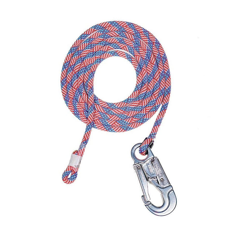 Rope Logic 10ft Star Spangled Work Positioning Lanyard with Snap