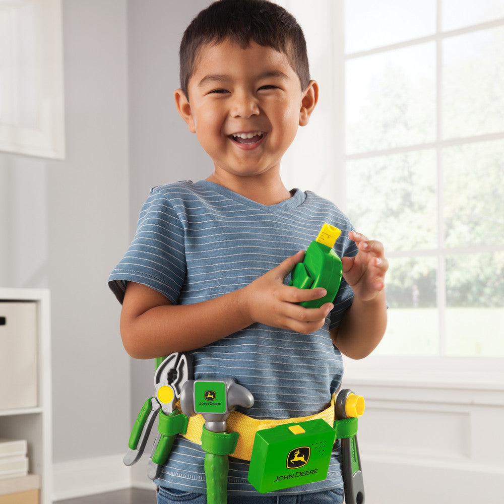John Deere Deluxe Talking Toolbelt Set Toy