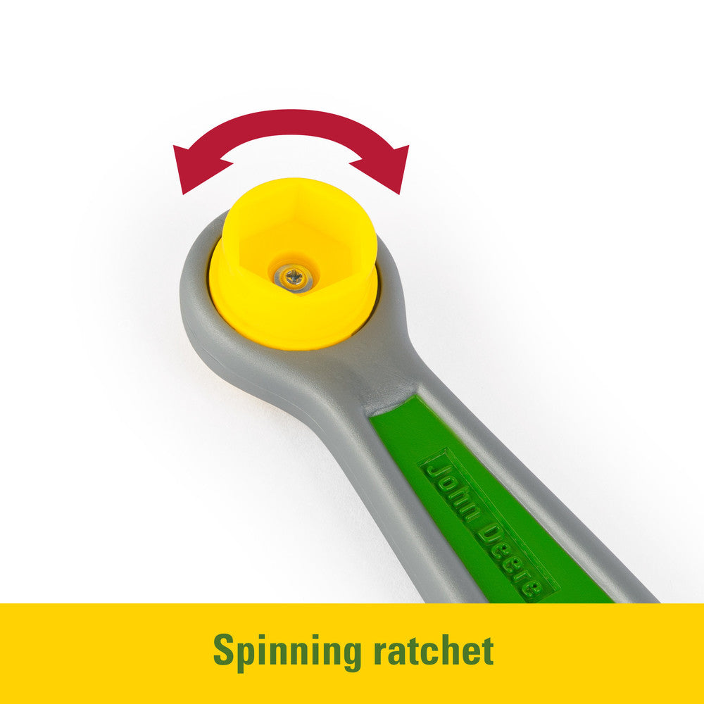 John Deere Deluxe Talking Toolbelt Set Toy