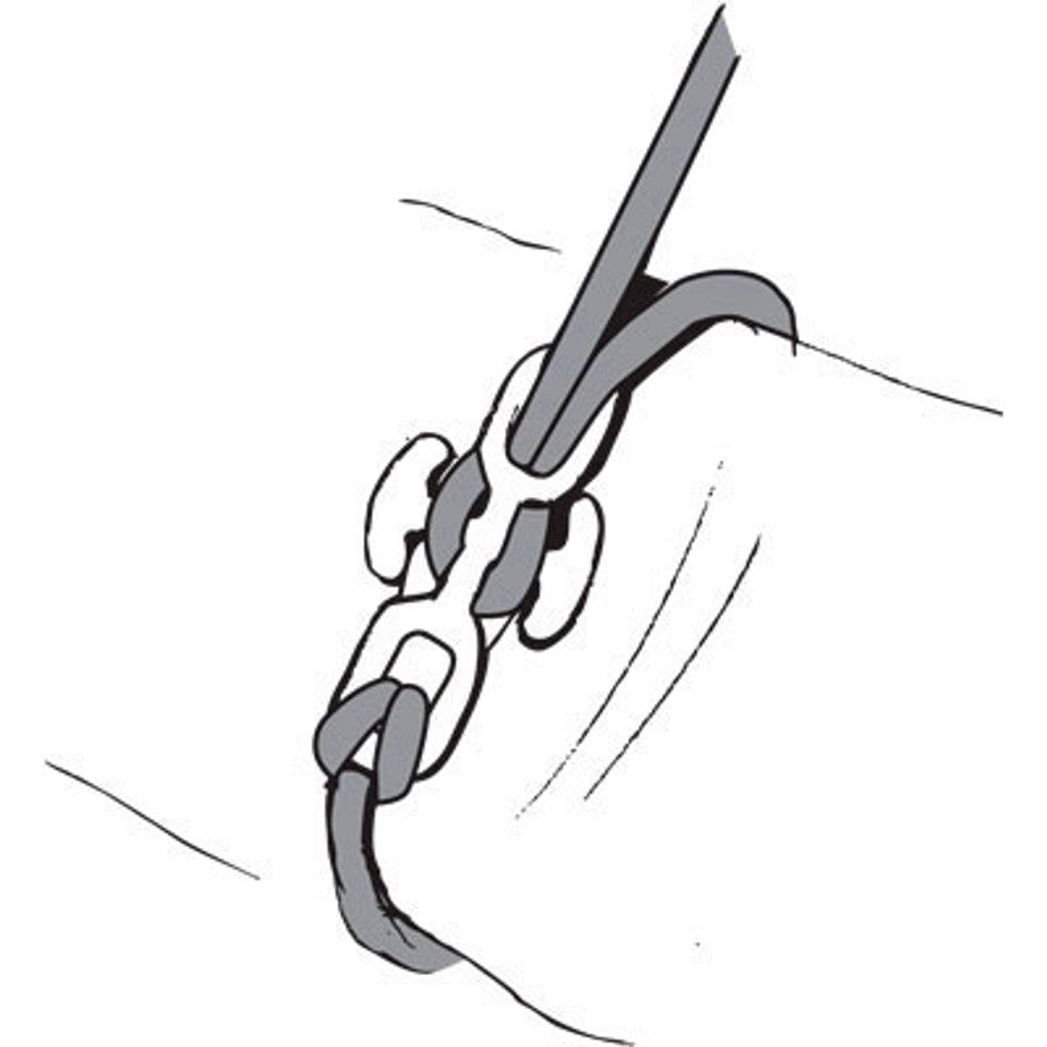 Notch BackBone Knotless Arborist Rigging Connector