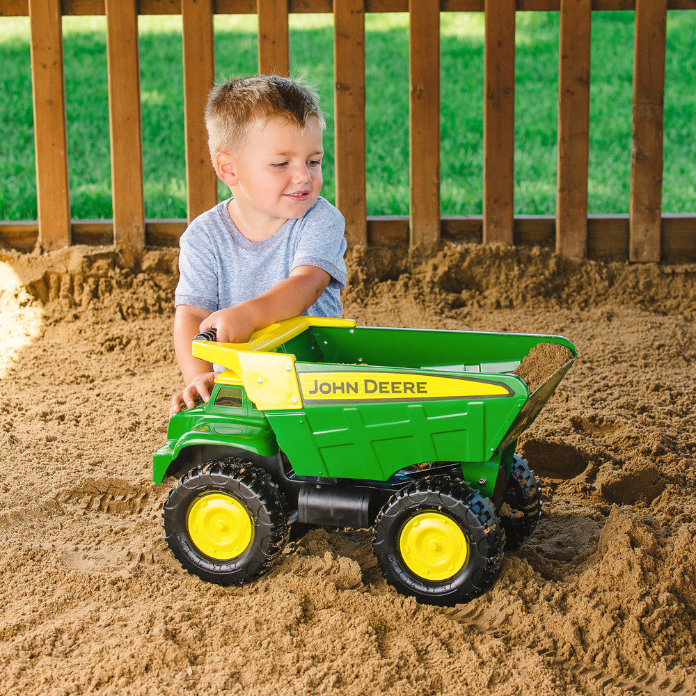 John Deere Kids 53cm Big Scoop Dump Truck Toy