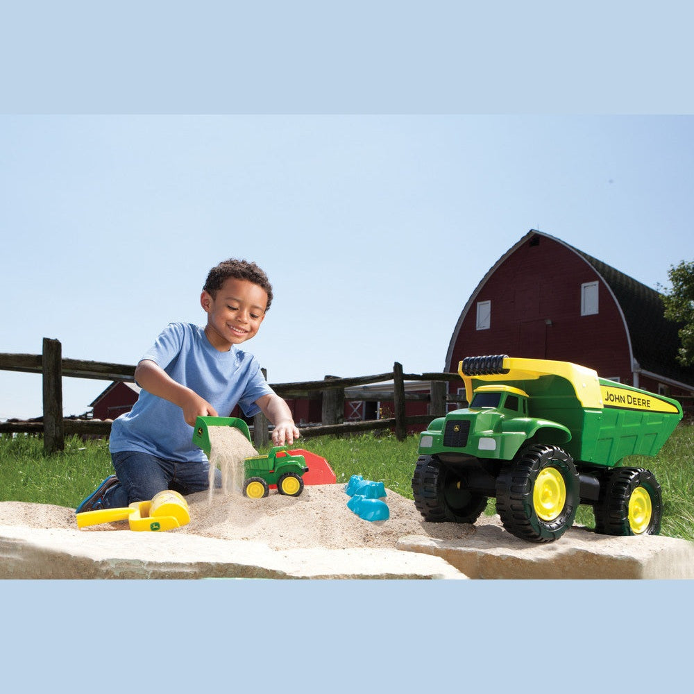 John Deere Kids 53cm Big Scoop Dump Truck Toy