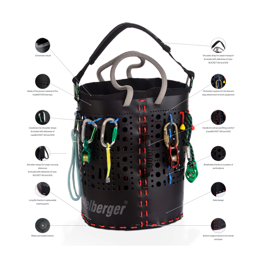 Teufelberger RopeBUCKET 50L Rope Storage Bag