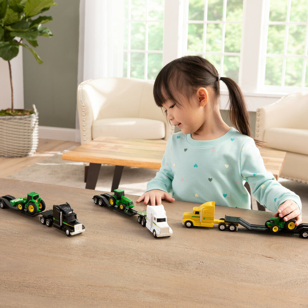 John Deere 1:64 Farm Semi Truck Toy Assortment