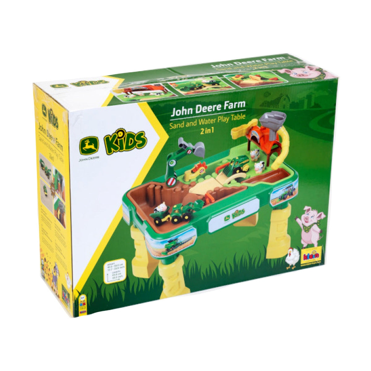 John Deere 2-in-1 Sand & Water Play Table Toy - RDO Equipment