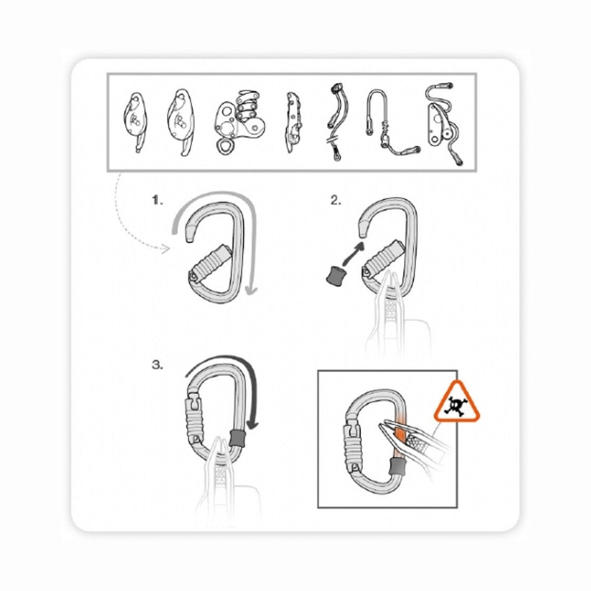 Petzl Tanga Positioning Ring - Pack of 10