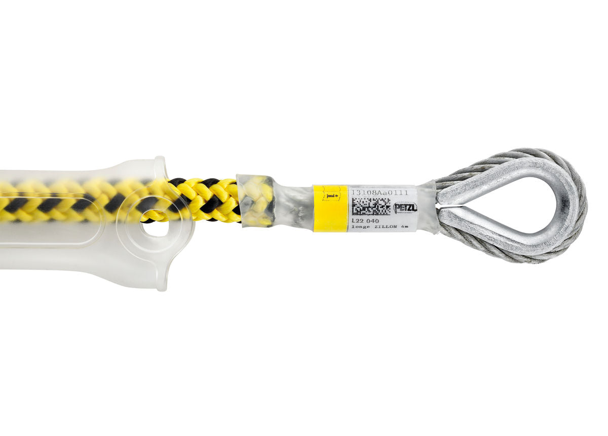 Petzl 4m Microflip Wirecore Flipline w/ Micrograb