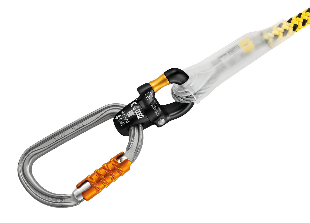 Petzl 4m Microflip Wirecore Flipline w/ Micrograb