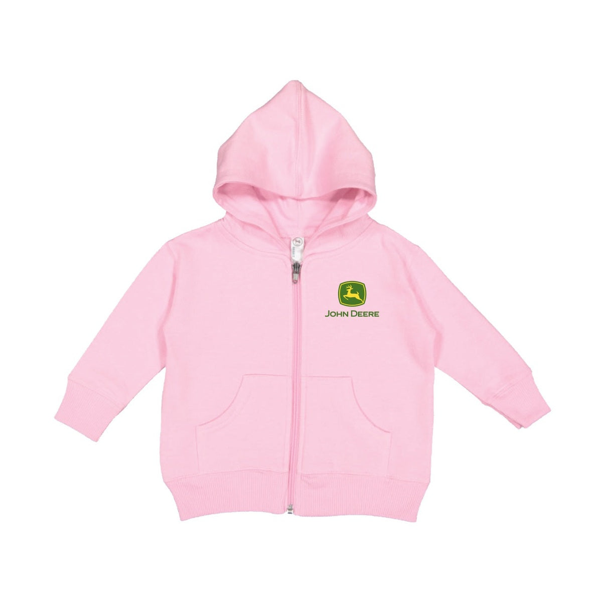 John Deere Toddler Pink Zip Hoodie RDO Equipment