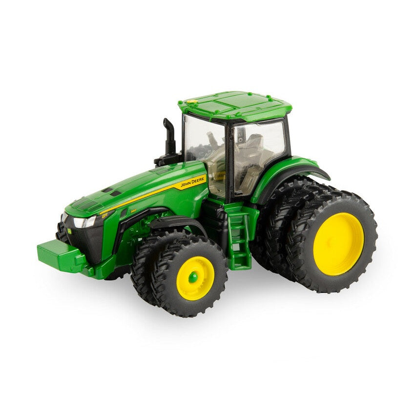 1:64 John Deere 8R 340 Tractor With Rear Triples Replica Toy - RDO Equipment