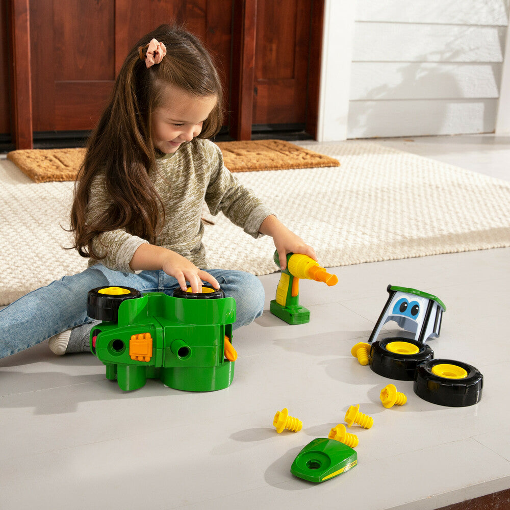 John Deere Build-A-Johnny Tractor Toy