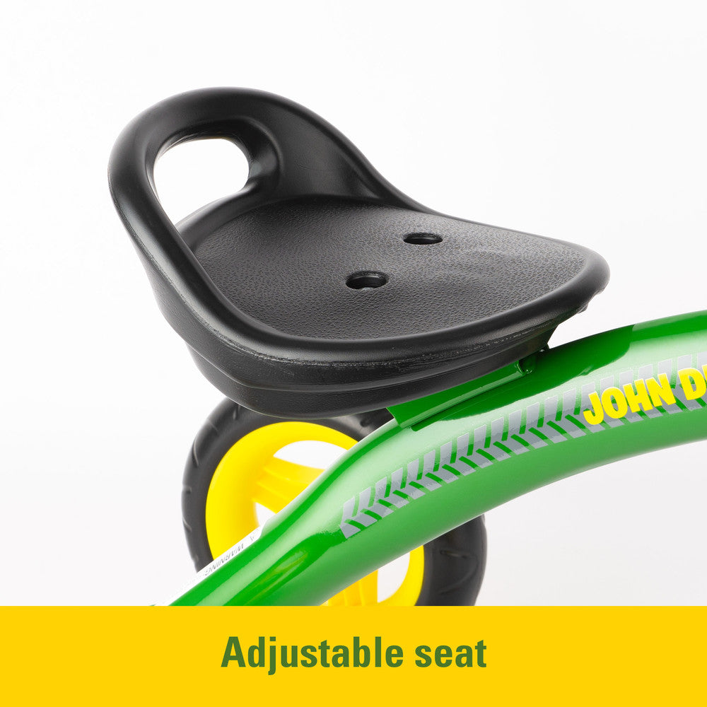 John Deere Green Steel Ride-on Trike Toy - RDO Equipment