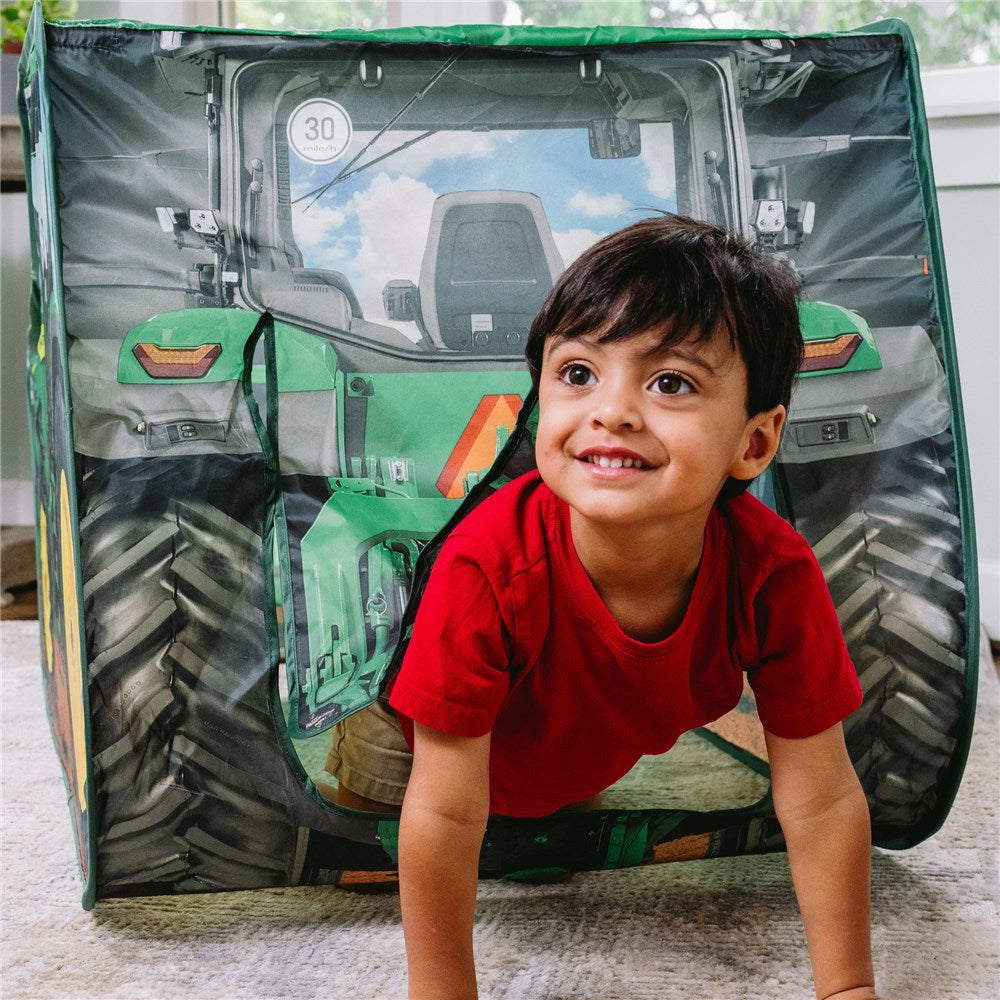 John Deere Pop-Up Fabric Tractor Tent Toy