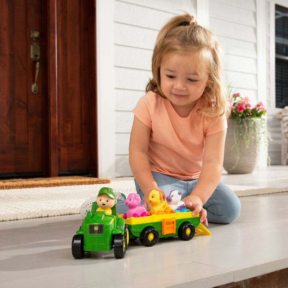 John Deere Animal Sounds Wagon Ride Toy - RDO Equipment