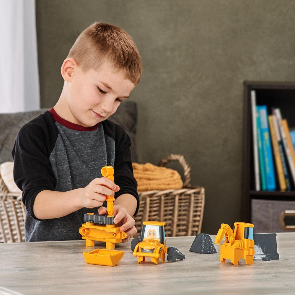 John Deere Build-A-Buddy Backhoe Loader