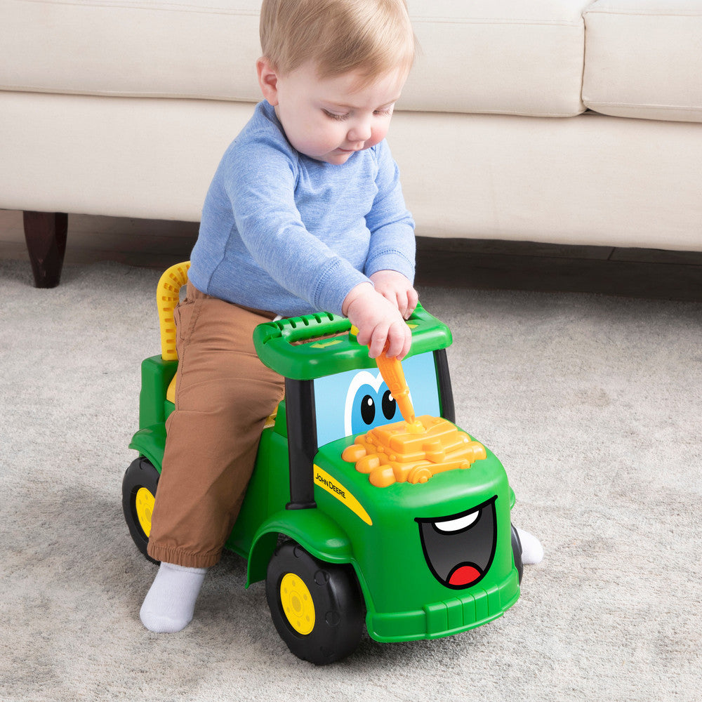 John Deere Kids Johnny Foot to Floor Ride-On Tractor - RDO Equipment
