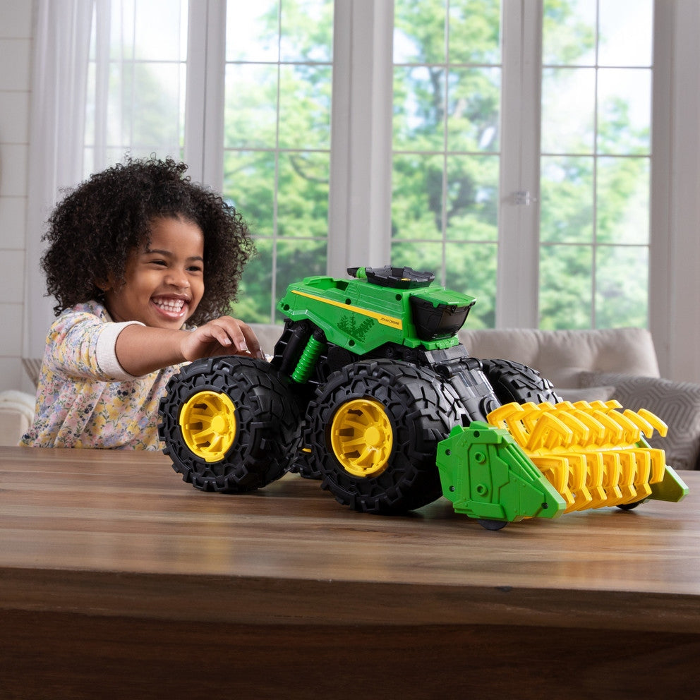 John Deere Monster Treads Super Scale Combine Toy - RDO Equipment