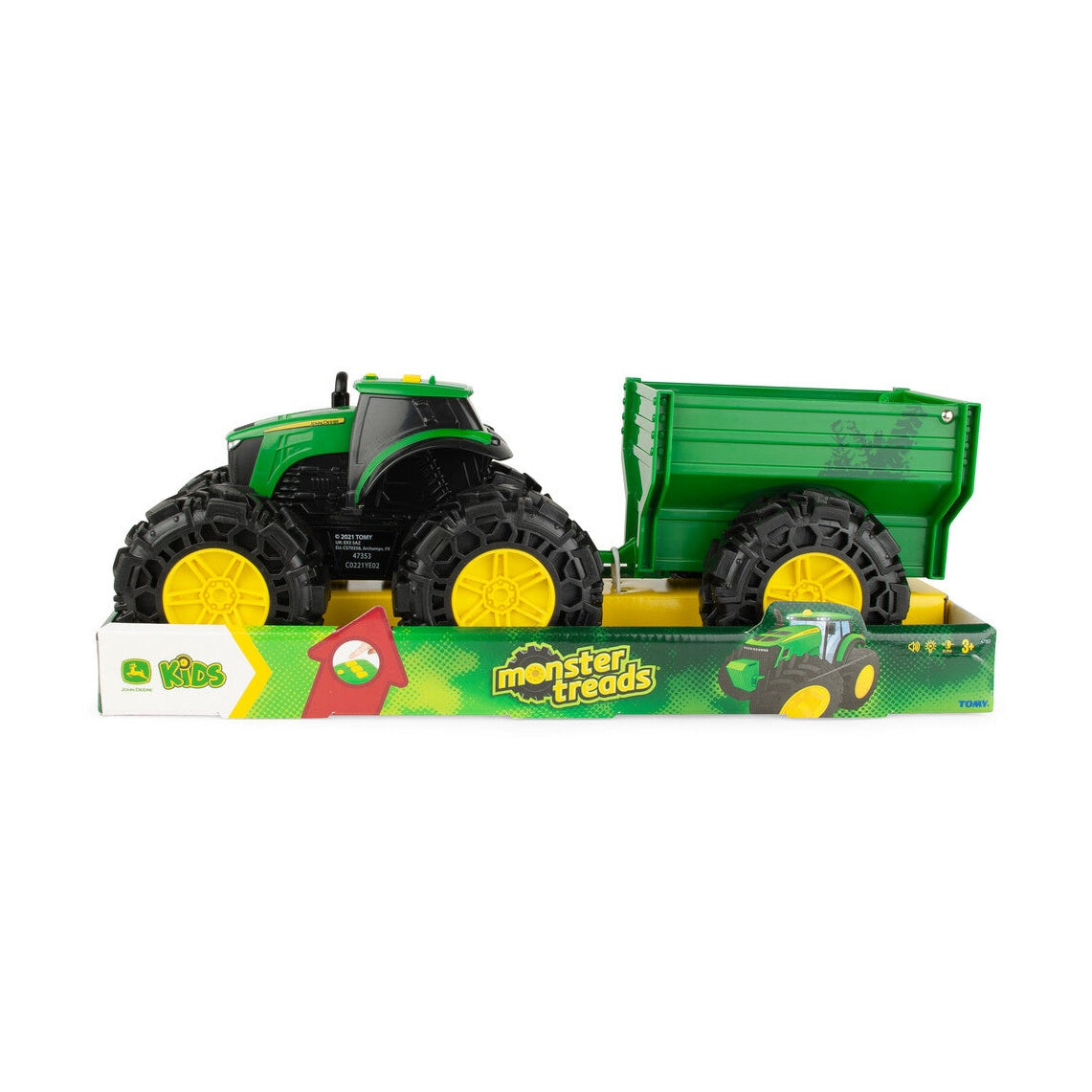 John Deere Monster Treads Tractor and Wagon - RDO Equipment