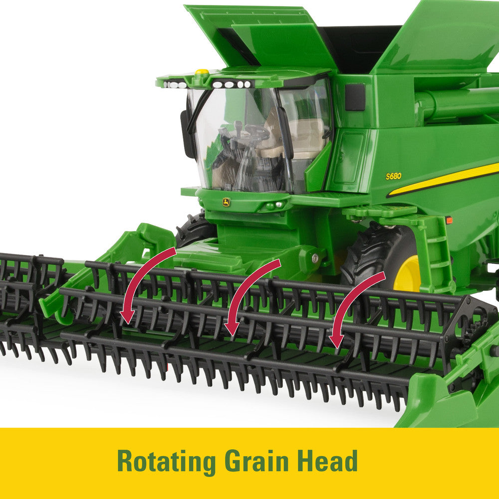 1:32 John Deere S780 Combine Harvesting Toy Set - RDO Equipment