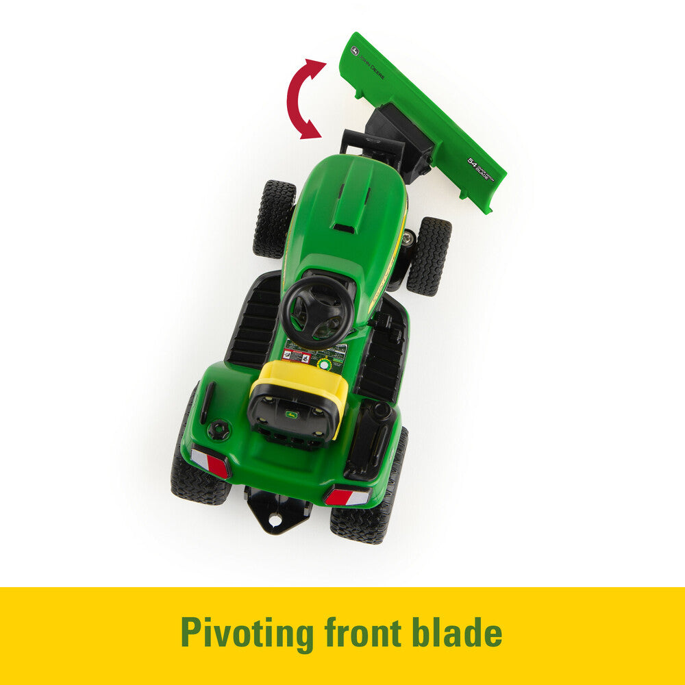 1:16 John Deere X758 Lawn Mower Tractor With Accessories Toy - RDO Equipment
