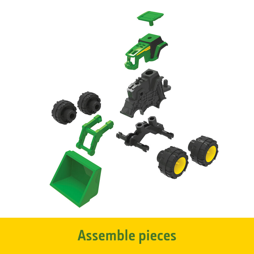 John Deere Monster Treads Eco-snaps Farm Play Set - RDO Equipment