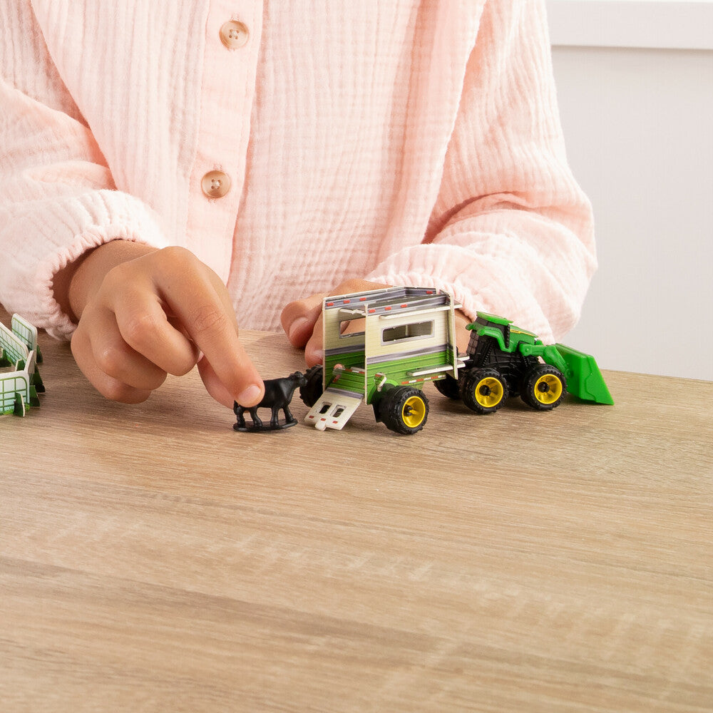 John Deere Monster Treads Eco-snaps Farm Play Set - RDO Equipment