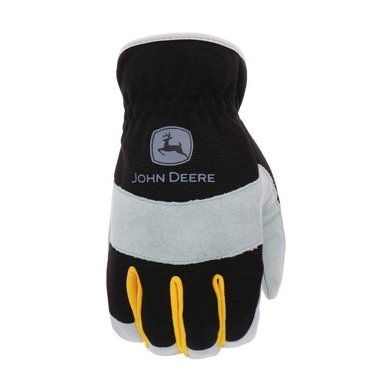John Deere Split Leather Palm Work Gloves - RDO Equipment