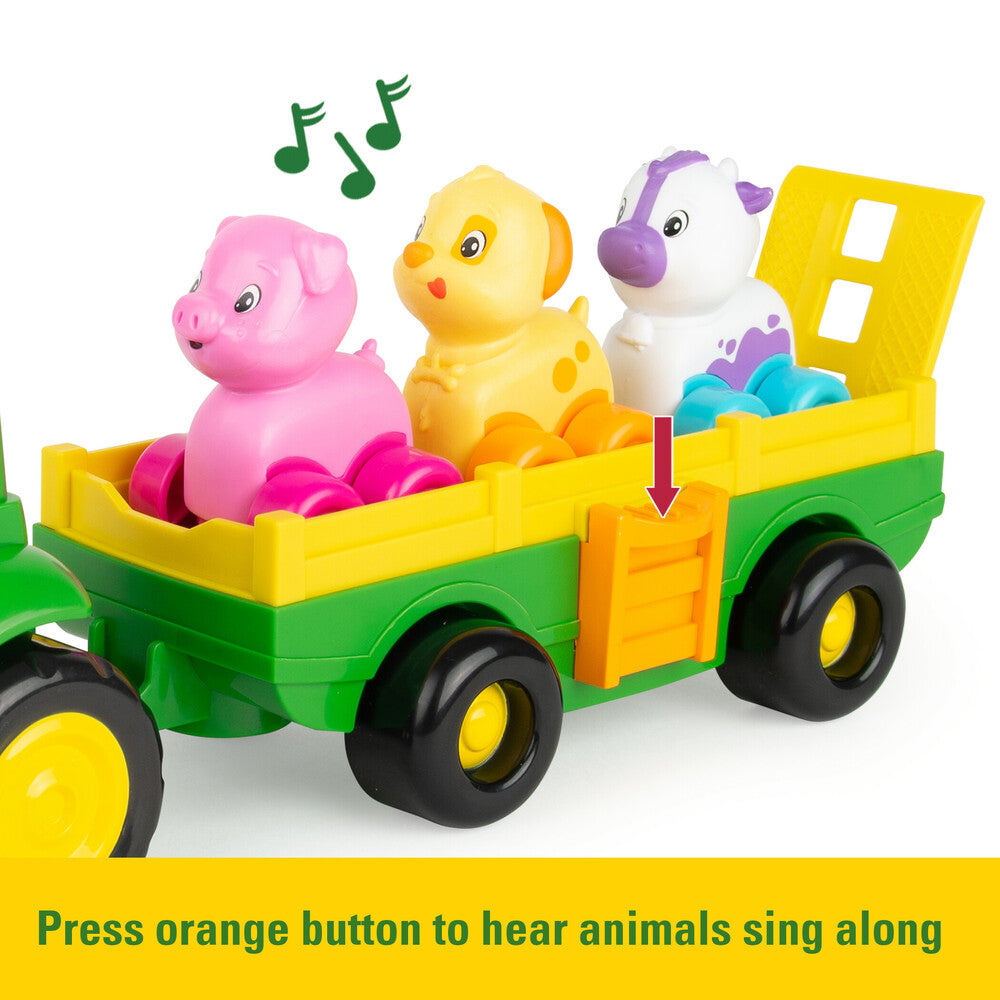 John Deere Animal Sounds Wagon Ride Toy - RDO Equipment