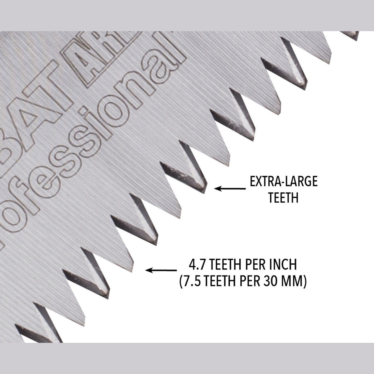 Silky Zubat 330mm Extra-Large Tooth Arborist Fixed Pruning Saw