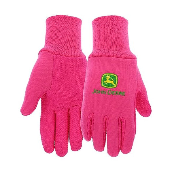 John Deere Light Duty Pink Cotton Work Gloves - RDO Equipment