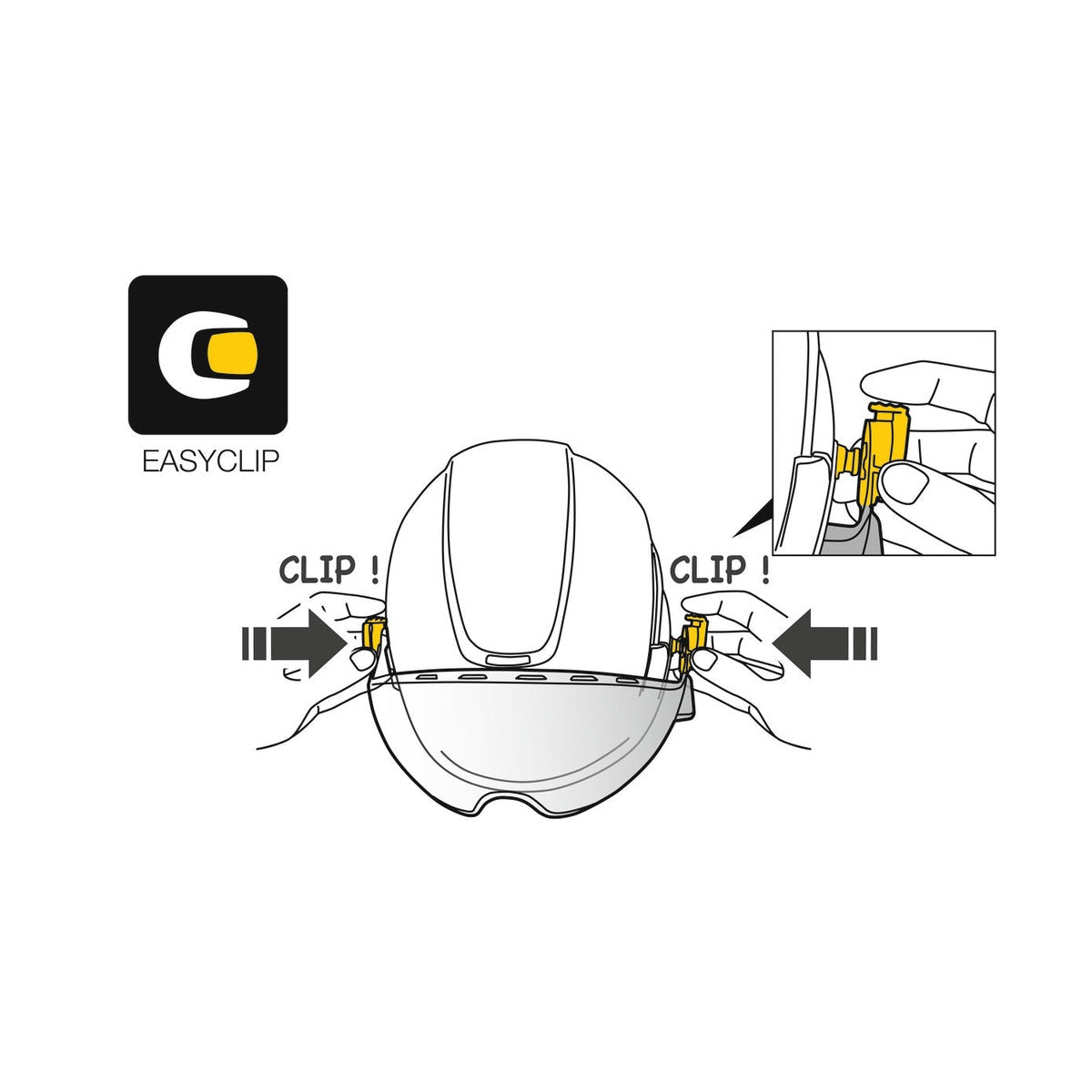 Petzl Vizen Mesh Full Face Shield With Easyclip