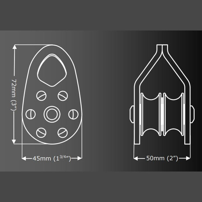 ISC Double Re-Direct Pulley
