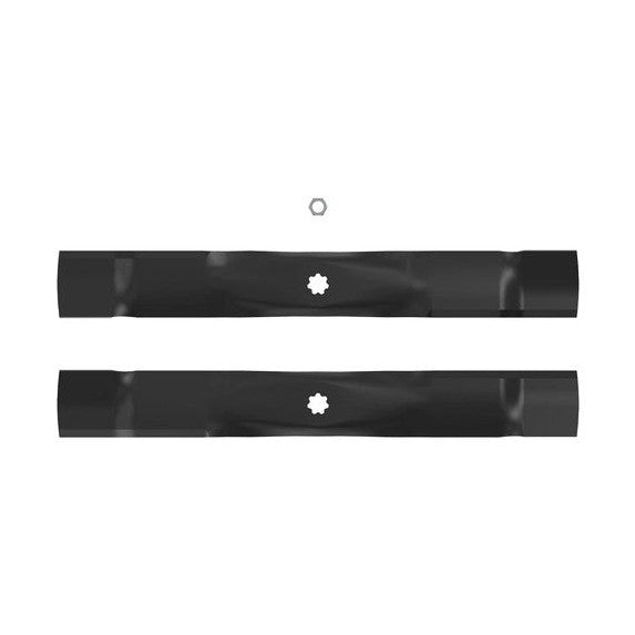 John Deere Mower Blade Kit (Low Lift) for Select Rear Discharge Mowers - AM140332