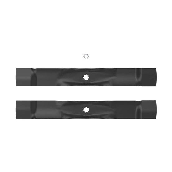 John Deere Mower Blade Kit (Low Lift) for Select Rear Discharge Mowers - AM140332