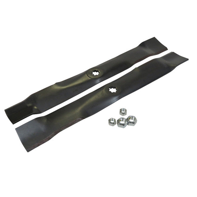 John Deere Mower Blade Kit (Low Lift) for Select Rear Discharge Mowers - AM140332