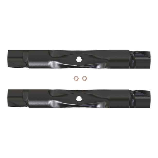 John Deere Mower Blade Kit (Mulch) for 100, D100, E100, LA100, LT, S200, SST, X300 & Z200 Series with 42" Deck - AM141033